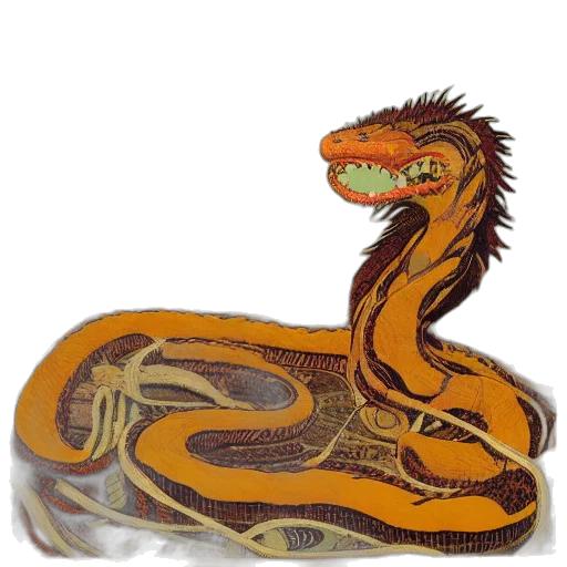 dragon, jewelry, mask, creature transparent PNG cut-out