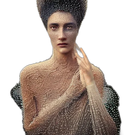 hair, dress, hat, crown transparent PNG cut-out