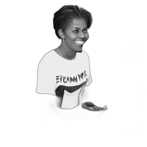 cartoon, photo, barrack, obama transparent PNG cut-out