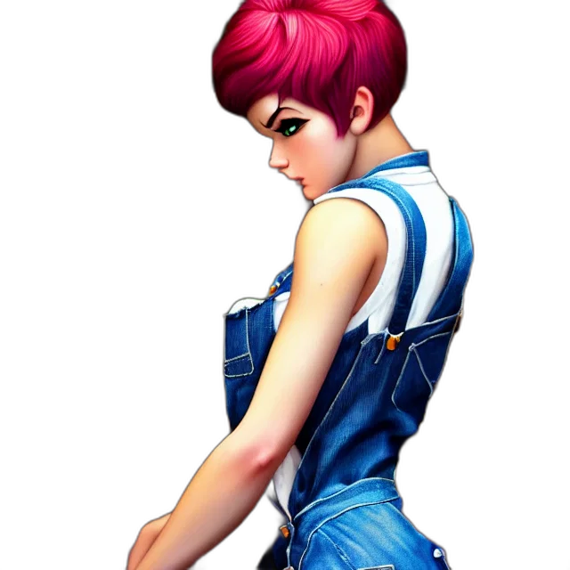 dress, jacket, concept art, comic book art transparent PNG cut-out