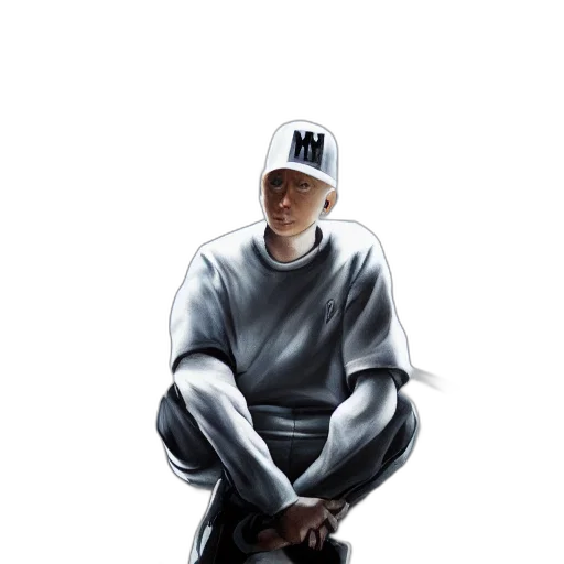 jacket, hat, photorealistic, concept art transparent PNG cut-out