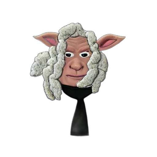 staff, mask, face, hair transparent PNG cut-out