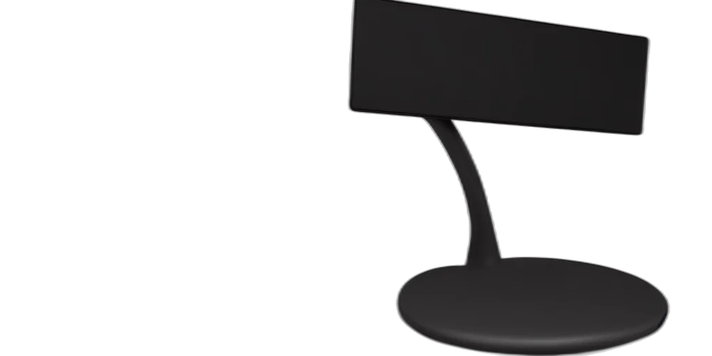 furniture, staff, 3d render, very transparent PNG cut-out