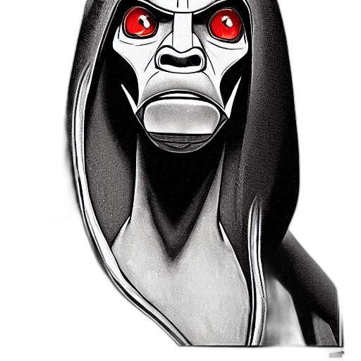 mask, face, creature, robot transparent PNG cut-out