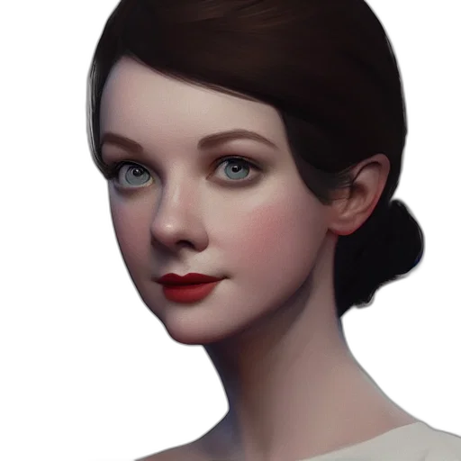 face, staff, crown, photorealistic transparent PNG cut-out