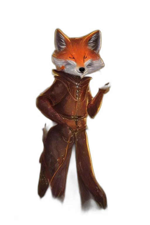 staff, jacket, animal, creature transparent PNG cut-out
