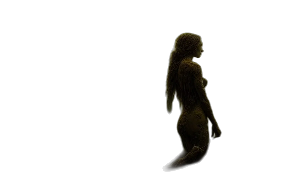 creature, dress, robot, hair transparent PNG cut-out