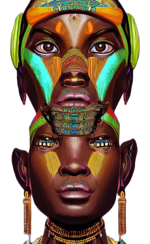 face, mask, crown, jewelry transparent PNG cut-out