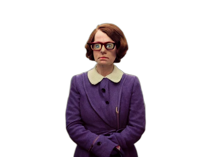staff, dress, jacket, face transparent PNG cut-out