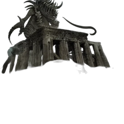 hair, dragon, crown, creature transparent PNG cut-out