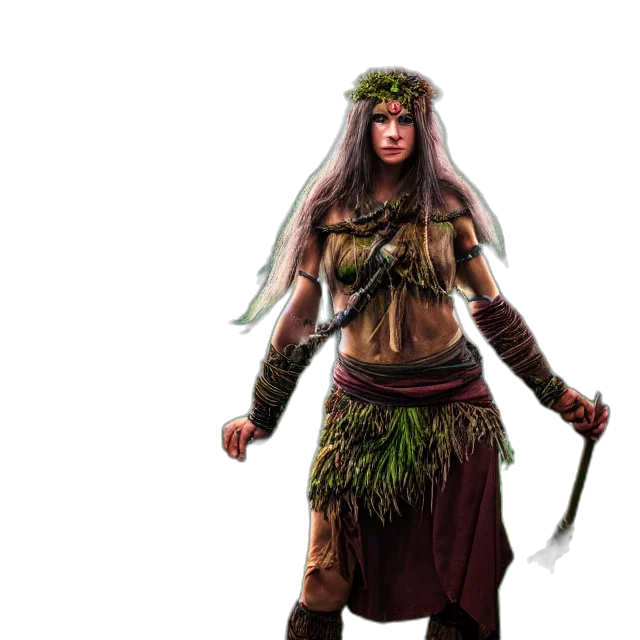 staff, fantasy art, concept art, 3d render transparent PNG cut-out