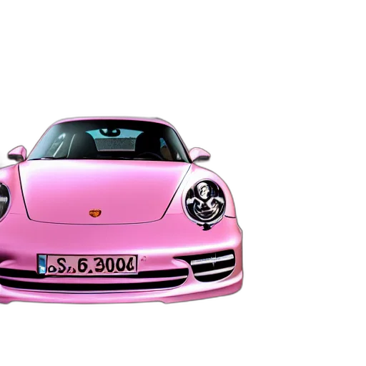 car, animal, 3d render, photorealistic transparent PNG cut-out