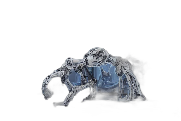 jewelry, robot, animal, creature transparent PNG cut-out