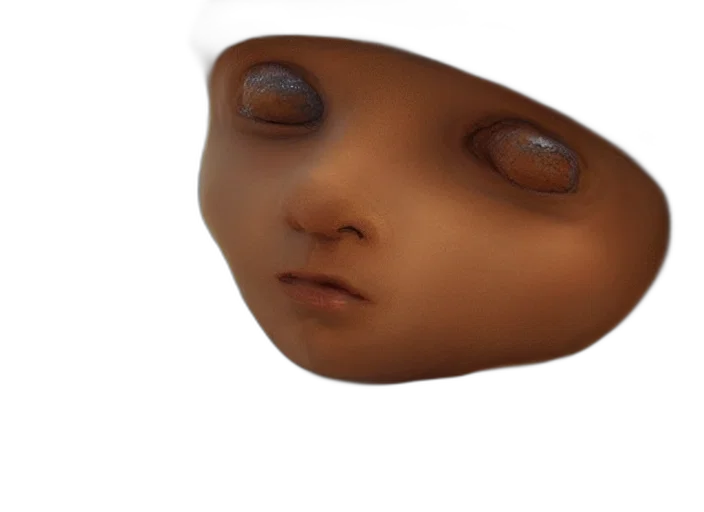 face, mask, creature, robot transparent PNG cut-out