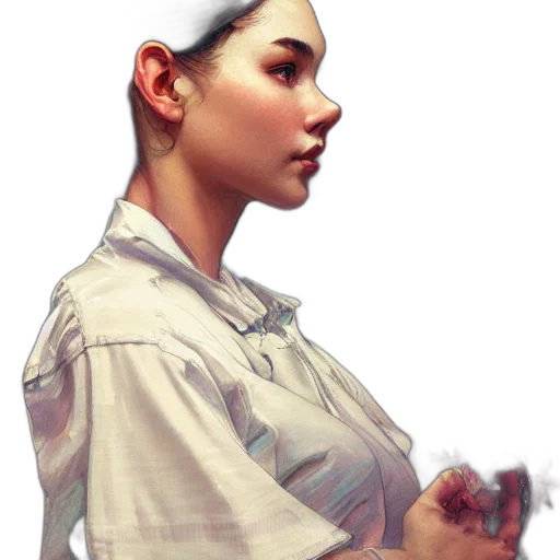 staff, face, hat, weapon transparent PNG cut-out