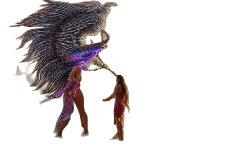 dragon, creature, animal, hair transparent PNG cut-out