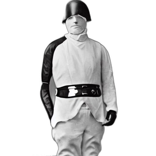 staff, robot, jacket, mask transparent PNG cut-out