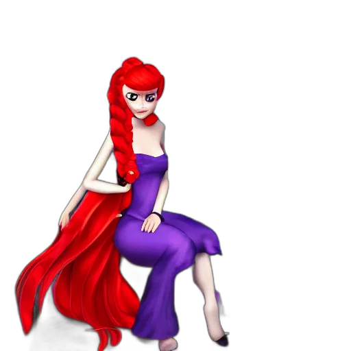 dress, staff, jewelry, cartoon transparent PNG cut-out