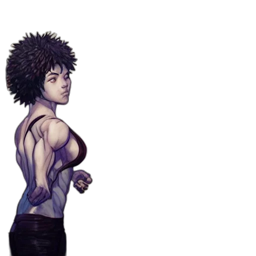 staff, hair, weapon, dress transparent PNG cut-out