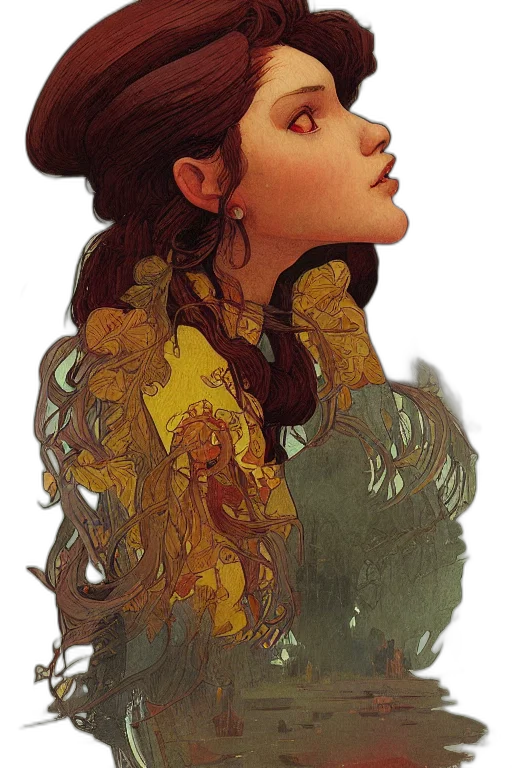 crown, face, hair, dress transparent PNG cut-out