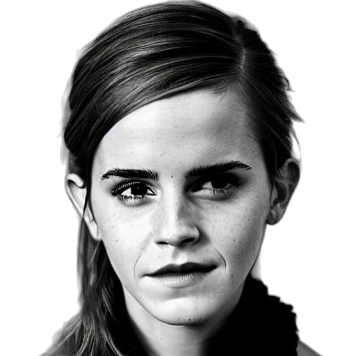 face, jacket, staff, hair transparent PNG cut-out