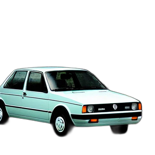 car, photorealistic, vaporwave, 3d render transparent PNG cut-out