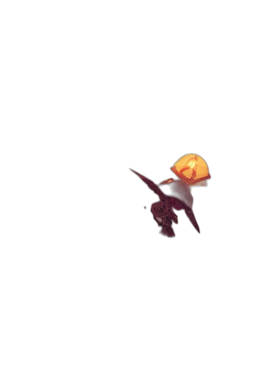 hat, dragon, staff, weapon transparent PNG cut-out