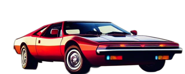 car, photorealistic, concept art, 3d render transparent PNG cut-out