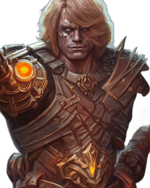 face, staff, sword, fantasy art transparent PNG cut-out