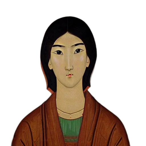 face, staff, jewelry, photorealistic transparent PNG cut-out