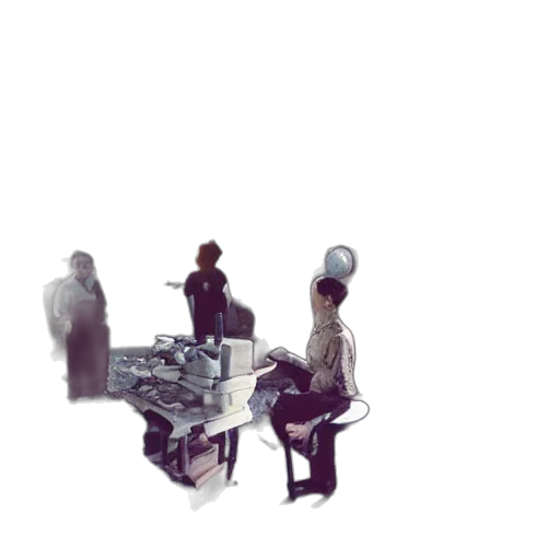 robot, staff, jacket, furniture transparent PNG cut-out