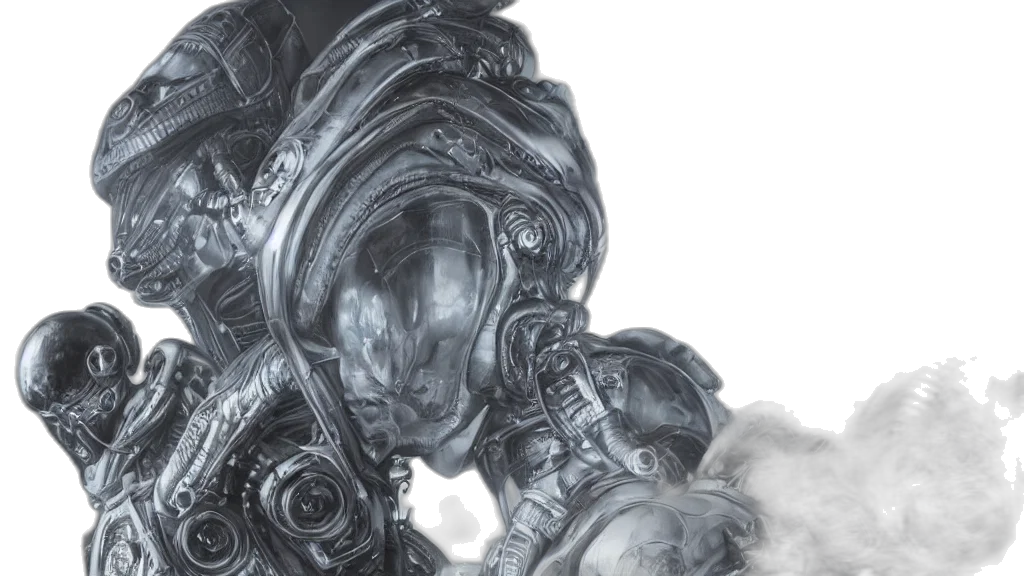 robot, mask, face, concept art transparent PNG cut-out