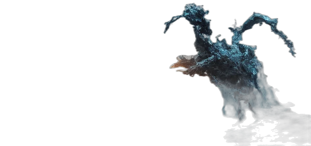 dragon, creature, hair, animal transparent PNG cut-out