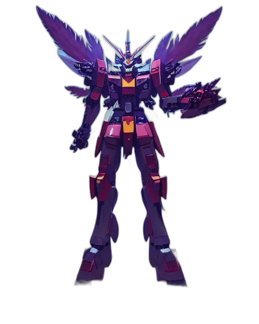 robot, weapon, concept art, 3d render transparent PNG cut-out