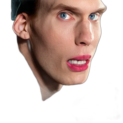face, hat, mask, creature transparent PNG cut-out