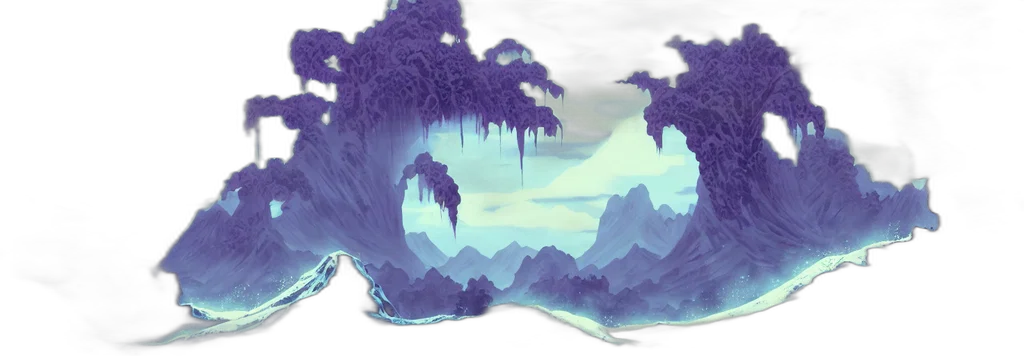 tree, dragon, crown, concept art transparent PNG cut-out