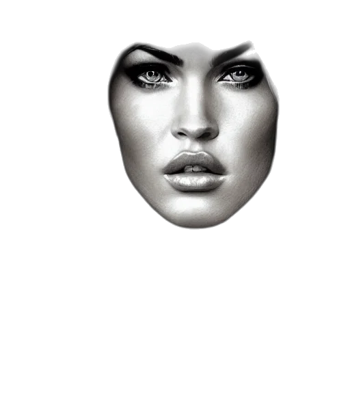 face, mask, jewelry, hat transparent PNG cut-out