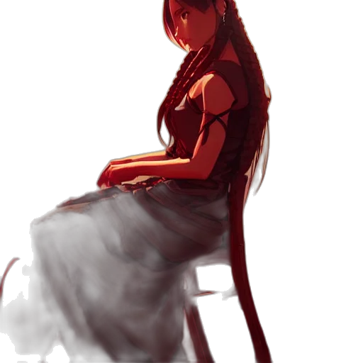 dress, crown, staff, face transparent PNG cut-out