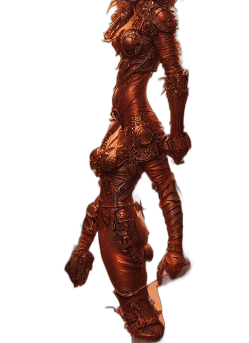 robot, staff, creature, dragon transparent PNG cut-out