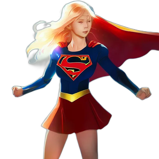 comic book art, concept art, fantasy art, 3d render transparent PNG cut-out