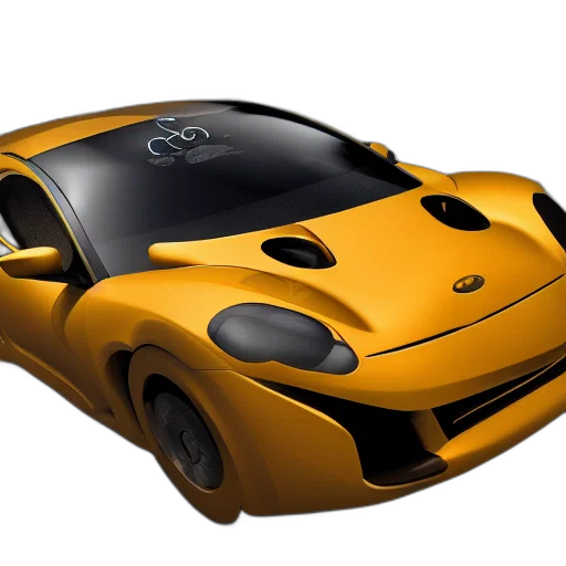 car, 3d render, photorealistic, concept art transparent PNG cut-out