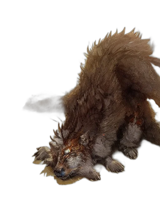 creature, animal, dragon, hair transparent PNG cut-out