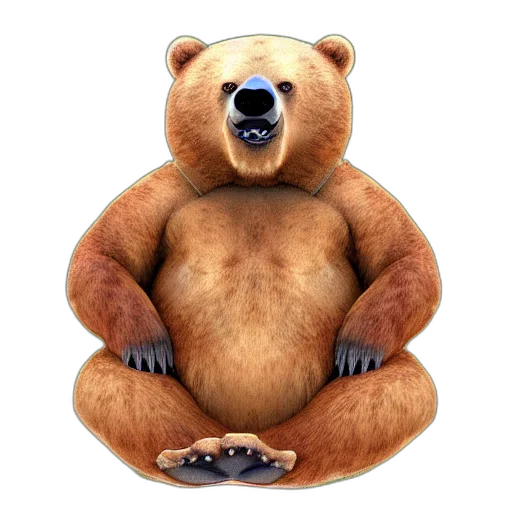 animal, creature, food, 3d render transparent PNG cut-out