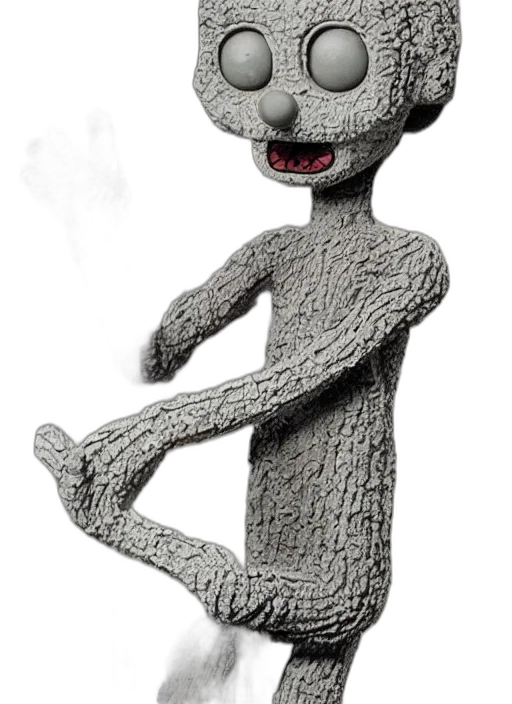 staff, creature, robot, dress transparent PNG cut-out