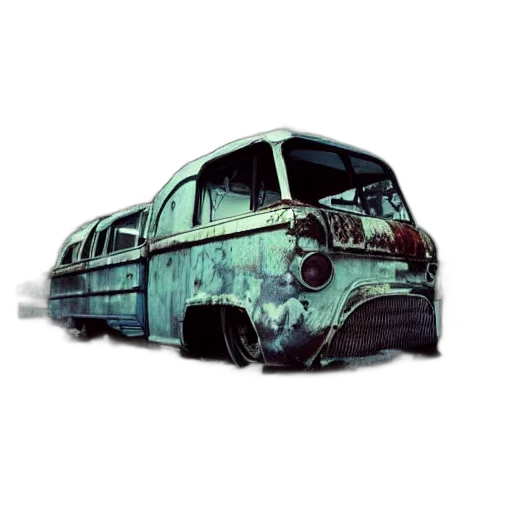 car, weapon, mask, concept art transparent PNG cut-out