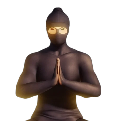 mask, staff, face, hat transparent PNG cut-out