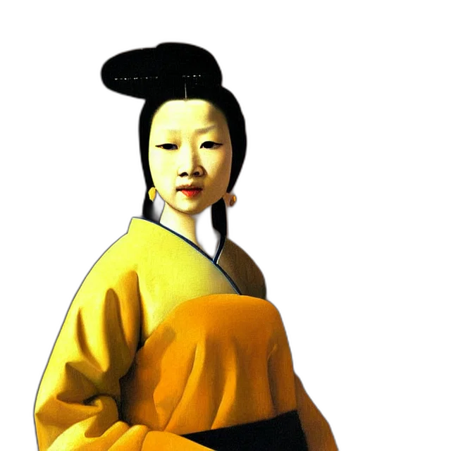 staff, face, dress, hat transparent PNG cut-out