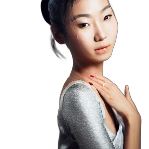 dress, jewelry, photorealistic, 3d render transparent PNG cut-out