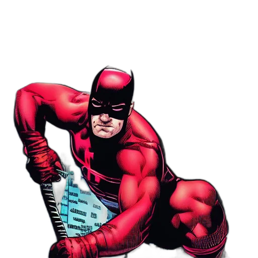 weapon, comic book art, concept art, red transparent PNG cut-out