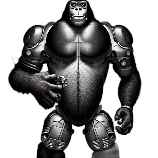 animal, robot, creature, staff transparent PNG cut-out